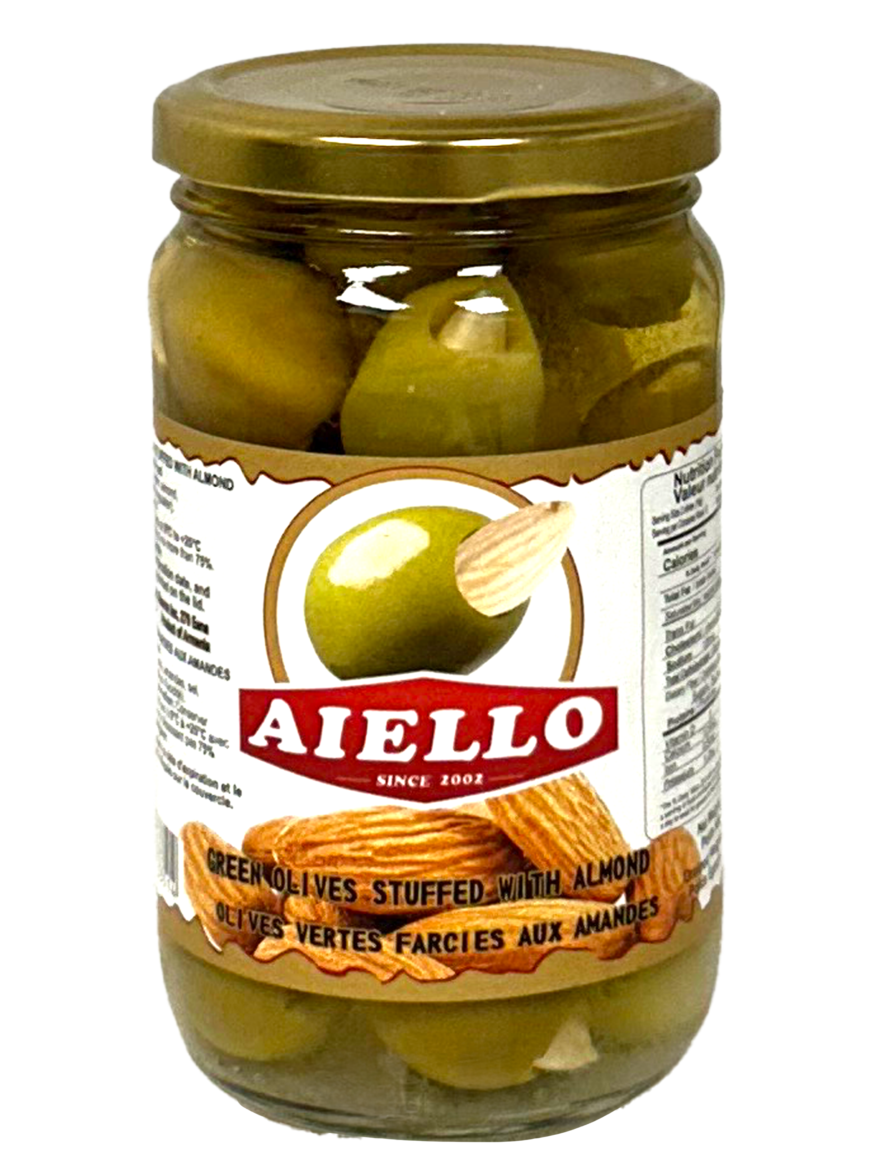 Olive Stuffed with Almond (12 in case)