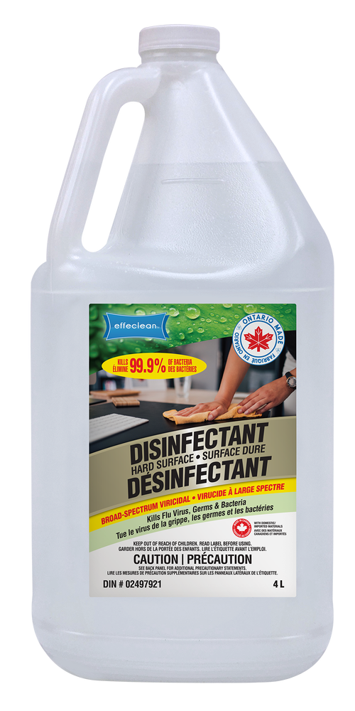 Hard-Surface Disinfectant Fragrance Free 4L