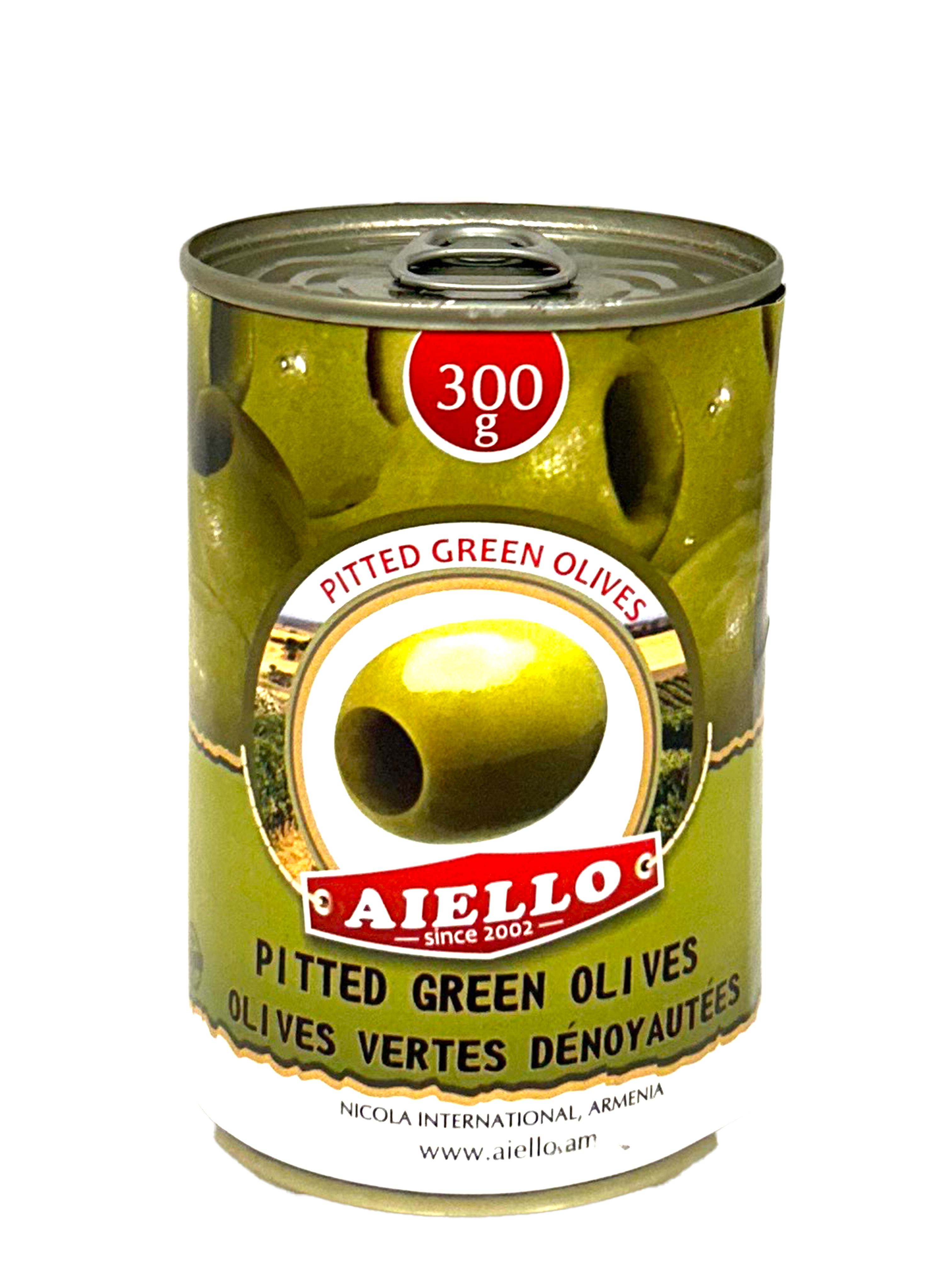 Pitted Green Olive (12 in Case)