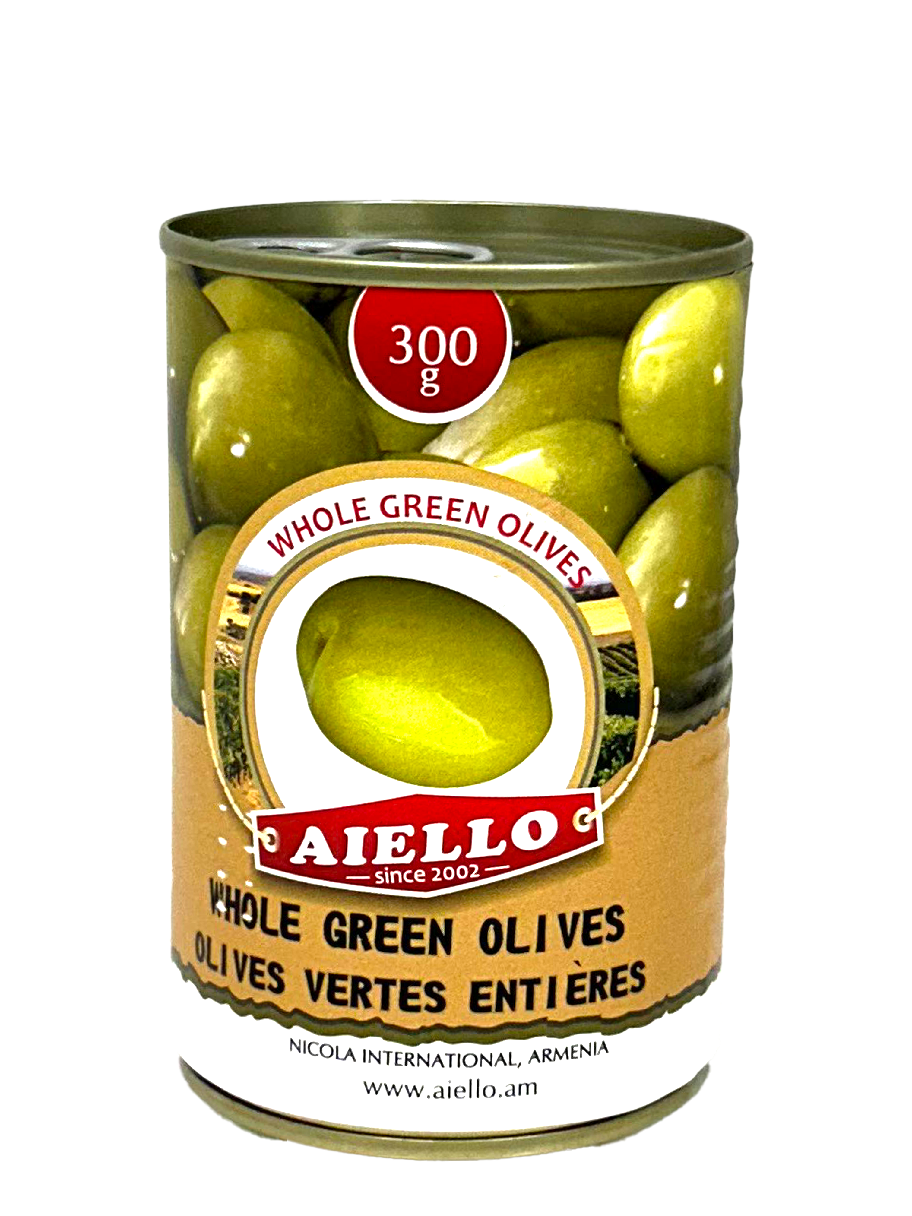 Whole green Olive (12 in Case)