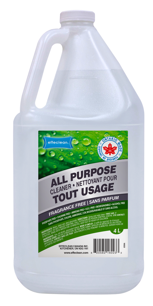 All Purpose Cleaner Fragrance Free 4L