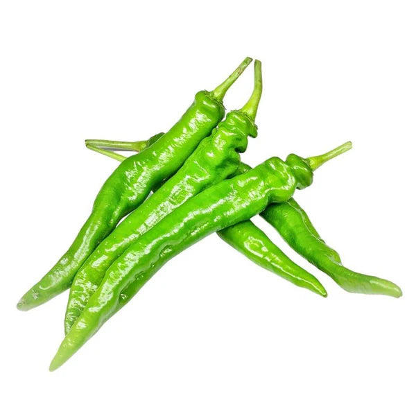 Peppers Green Long Chilli  10 lb  Pack