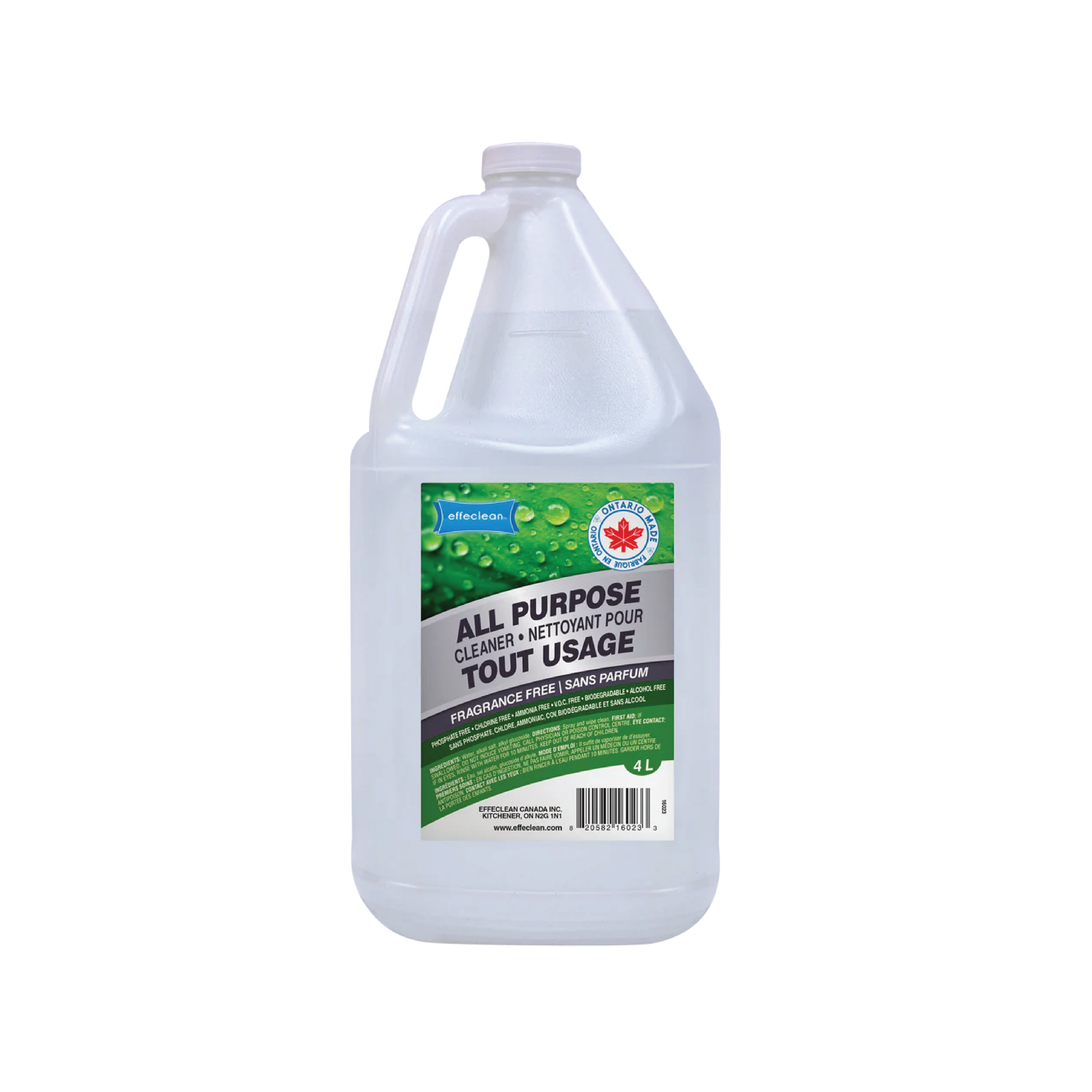 All Purpose Cleaner Fragrance Free 4L
