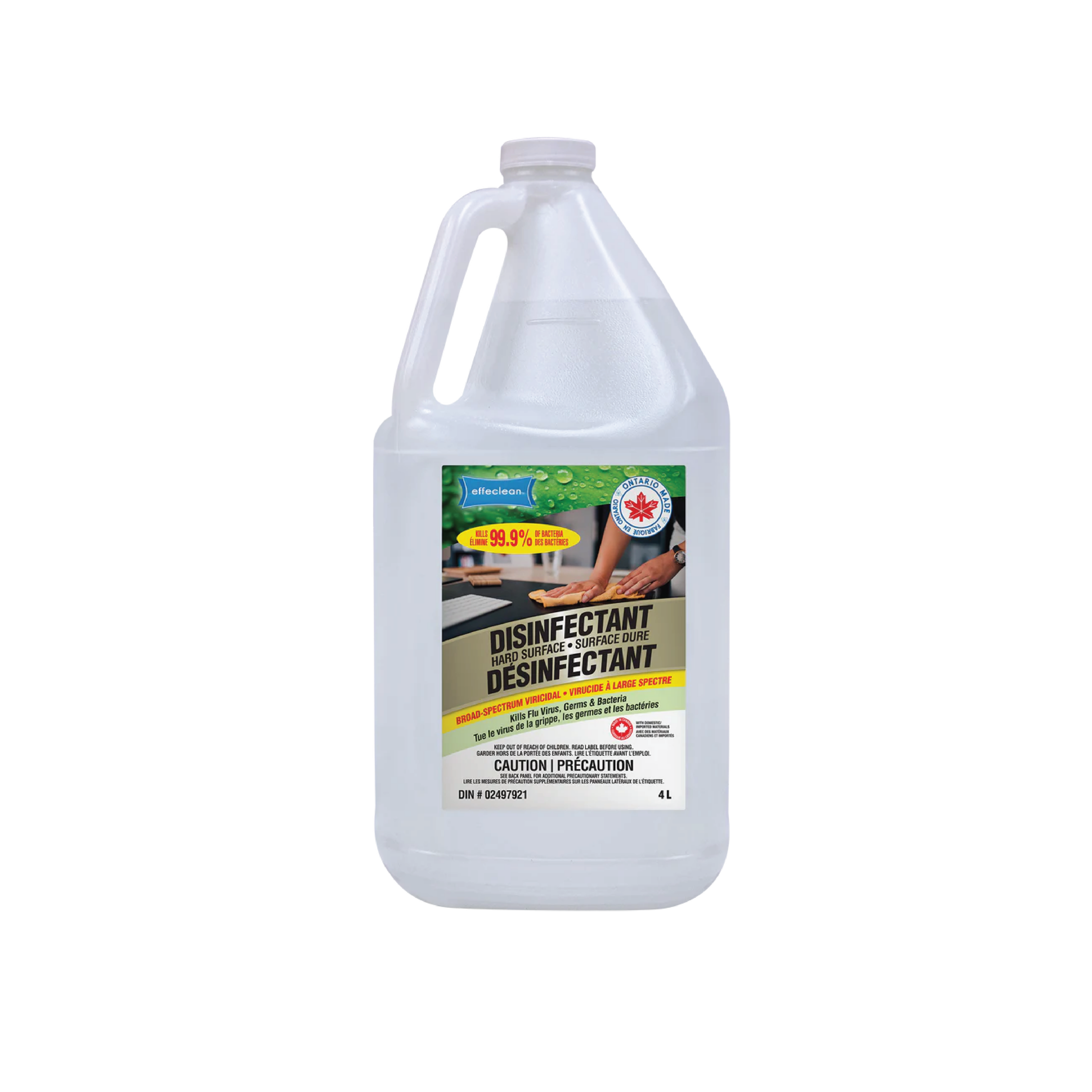 Hard-Surface Disinfectant Fragrance Free 4L