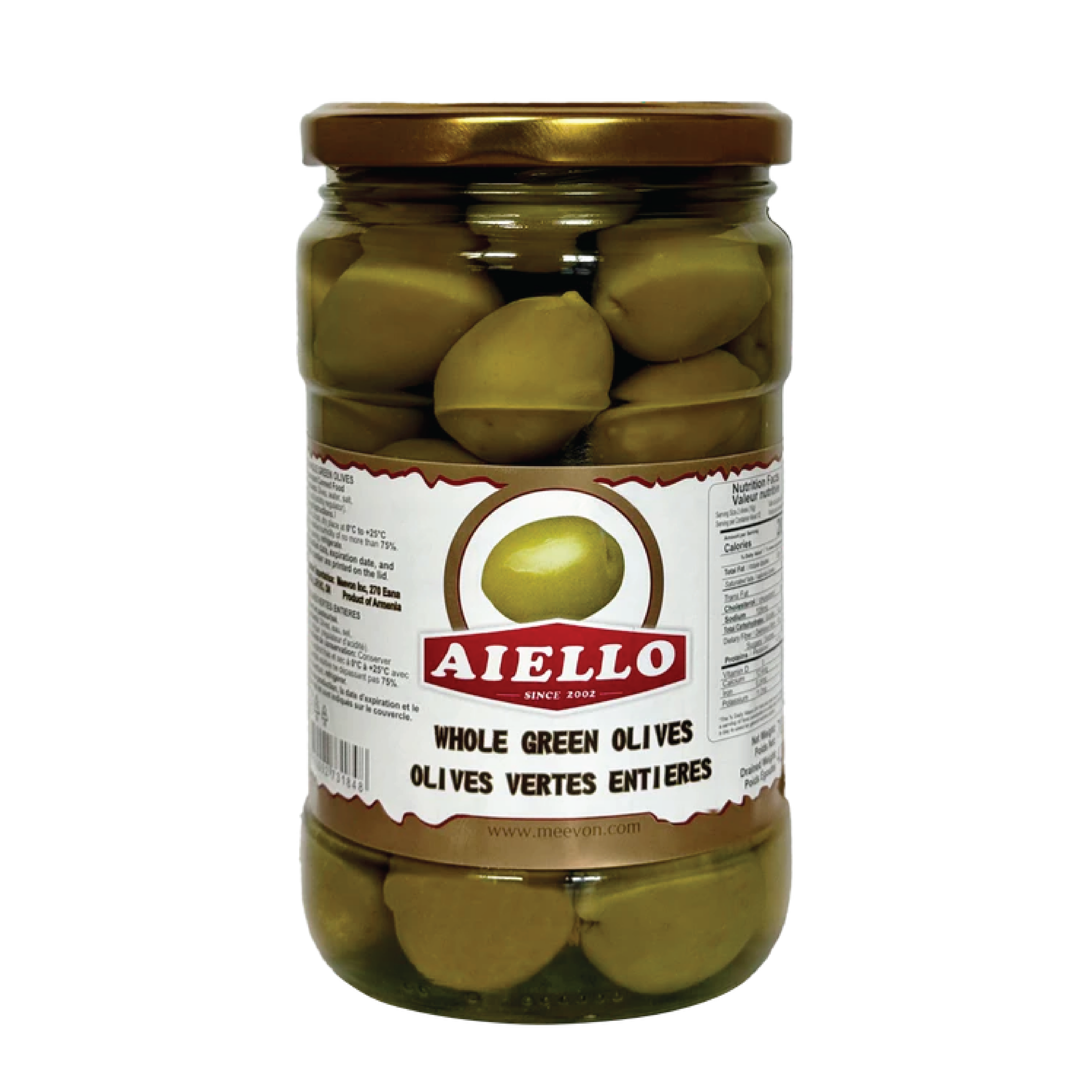 Olive green whole 750 ml