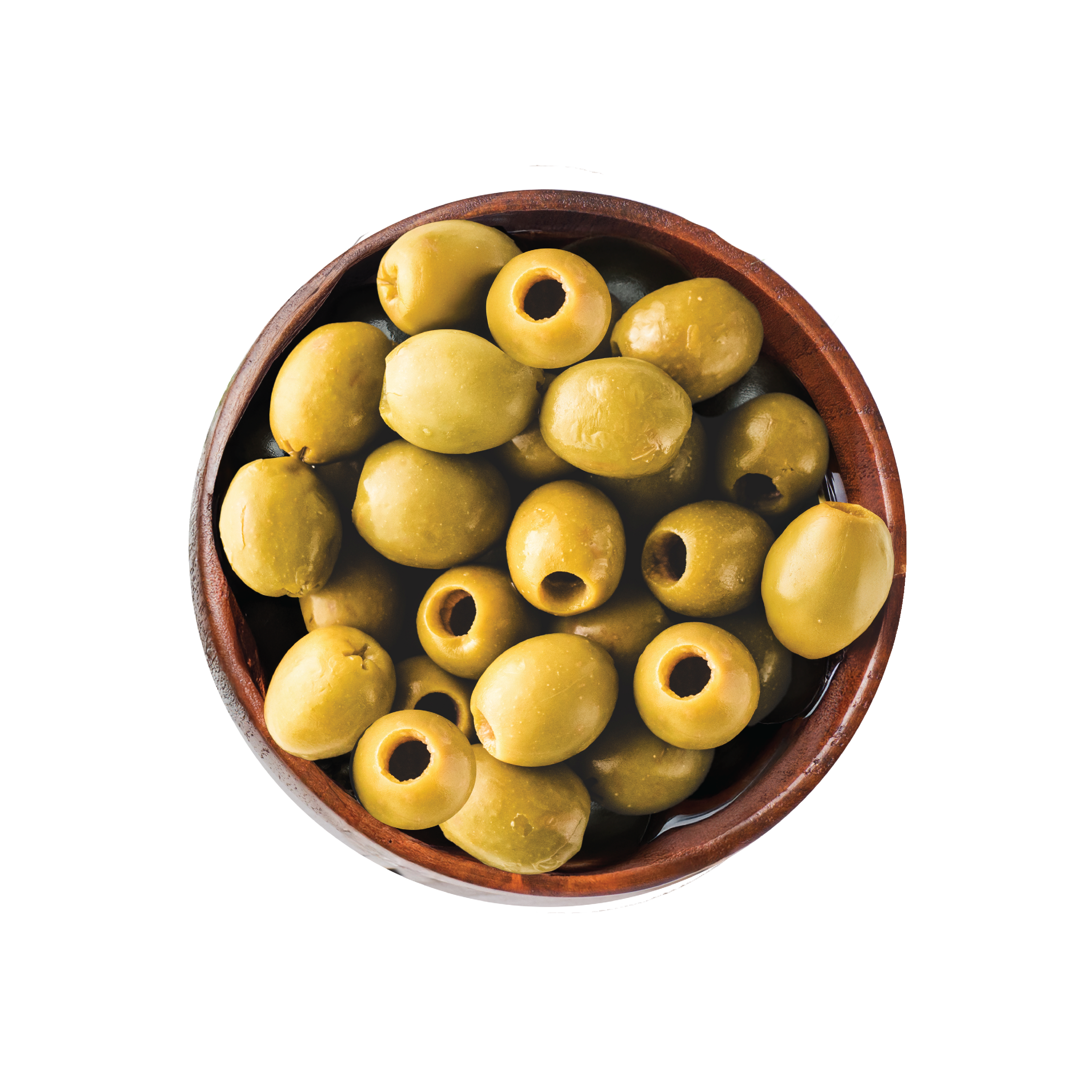 Olive Green Pitted Large size 20 Lit Brine