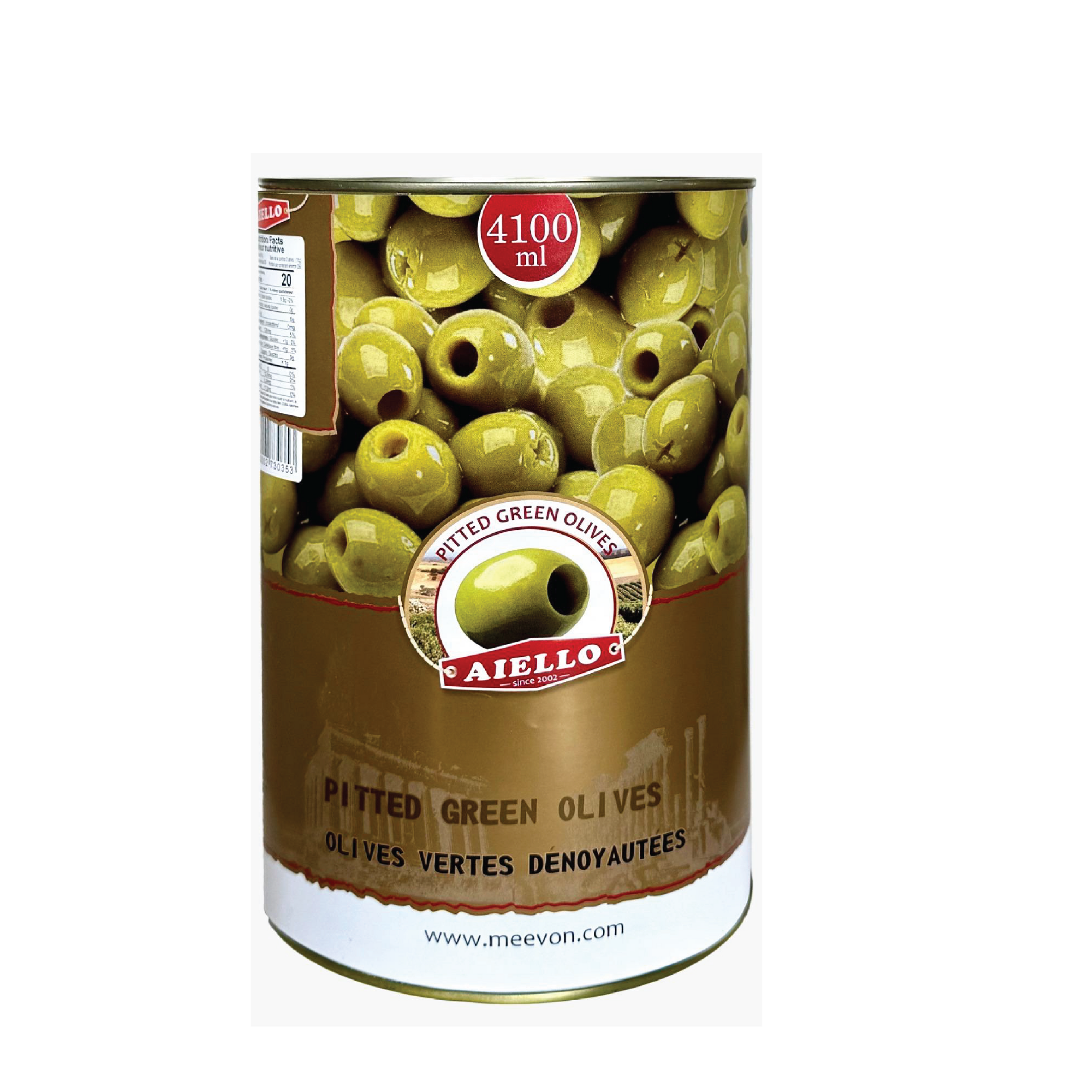Green Olive Pitted 4100 ml