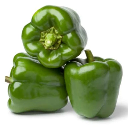 Green Pepper 1, 1/9 Bushel Carton
